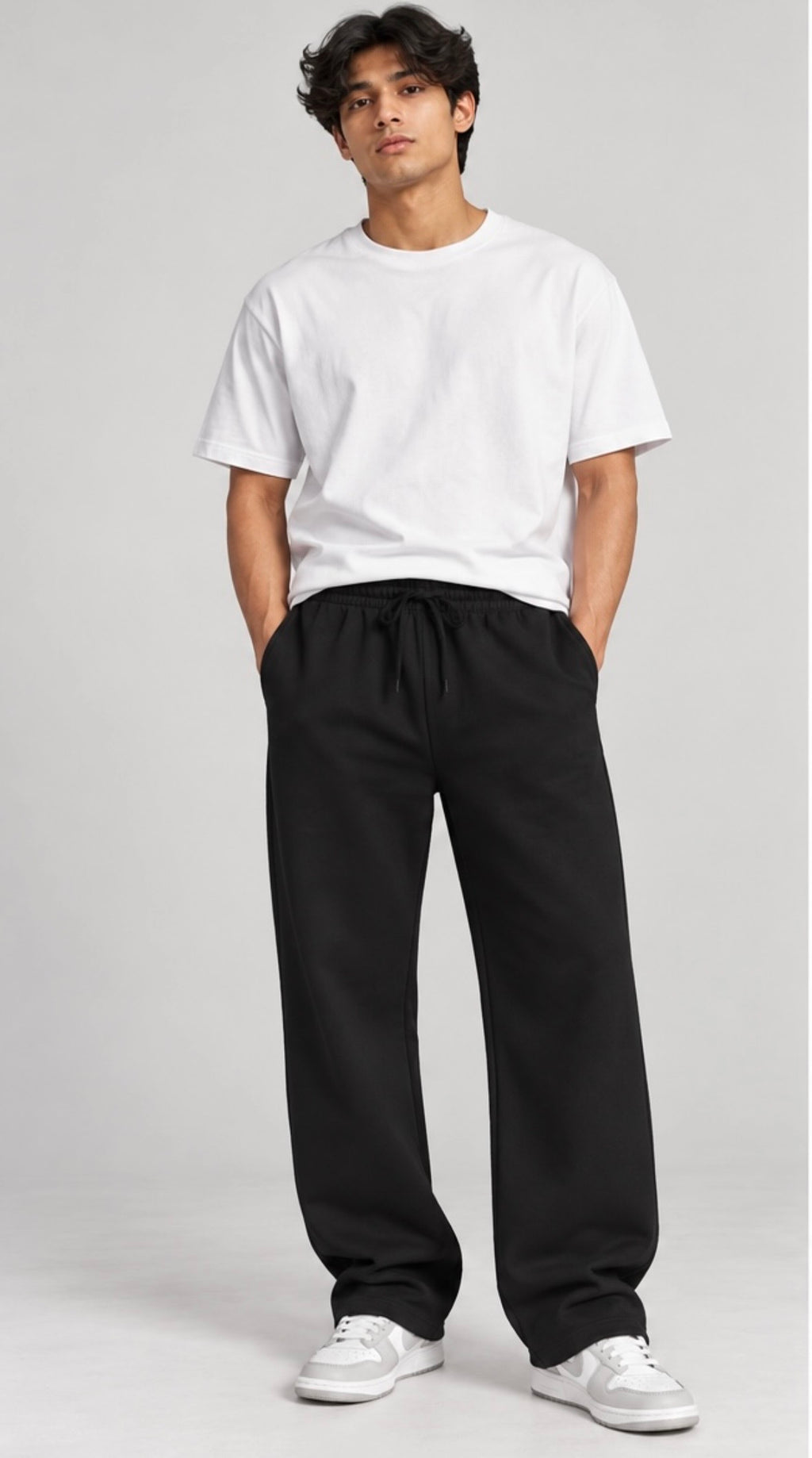 BLACK UNISEXUAL SWEATPANT